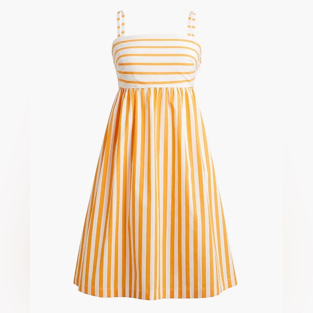 Strappy tie back mini J Crew dress NWT